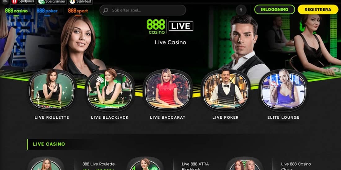 página oficial de 888 Casino